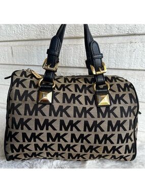 MICHAEL KORS Signature Y2K Bowling Bag Boston Mercer Selma Riley Handbag Mini